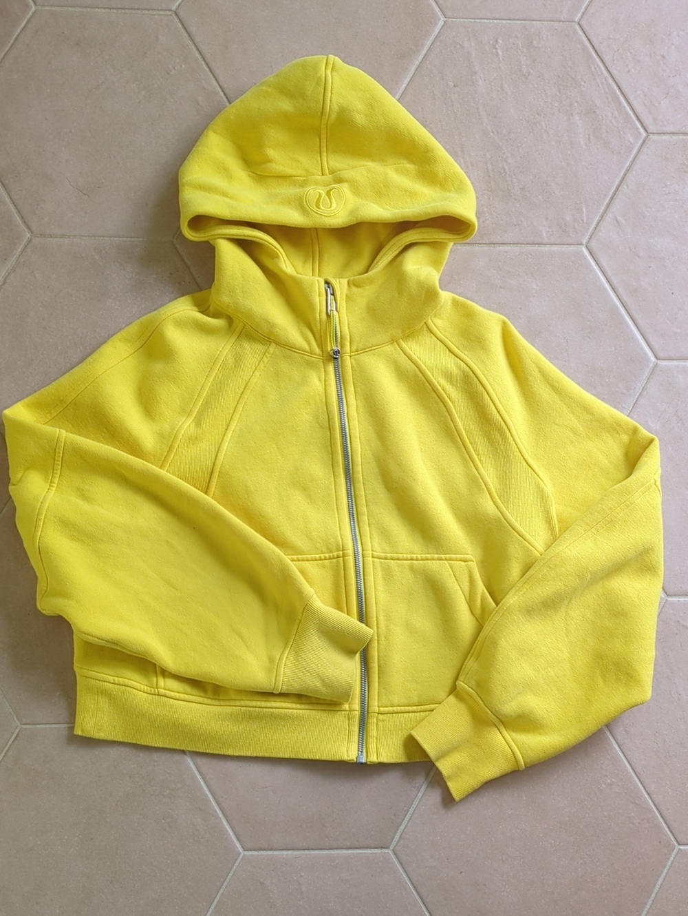 Women's LuLuLemon Full Zip Cropped Hoodie Scuba Sweatshirt